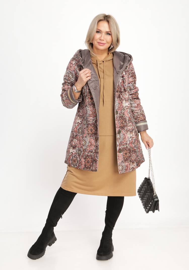 Куртка Особенный принт шир.  750, рис. 11