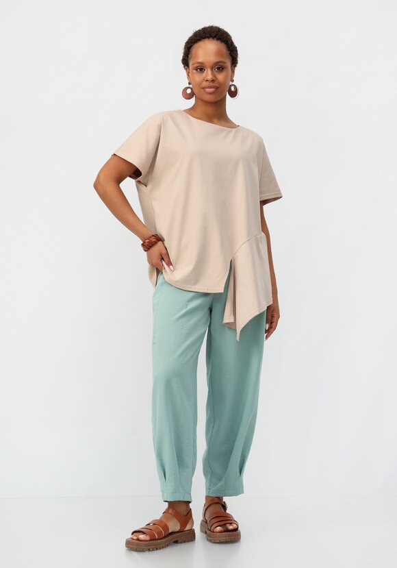 Блуза с асимметричным кроем шир.  580, рис. 7