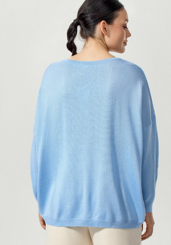 Джемпер женский свободного облегания шир.  580, рис. 29