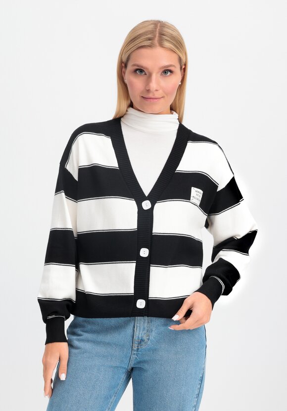 Кардиган в полоску Татьяна шир.  580, рис. 1