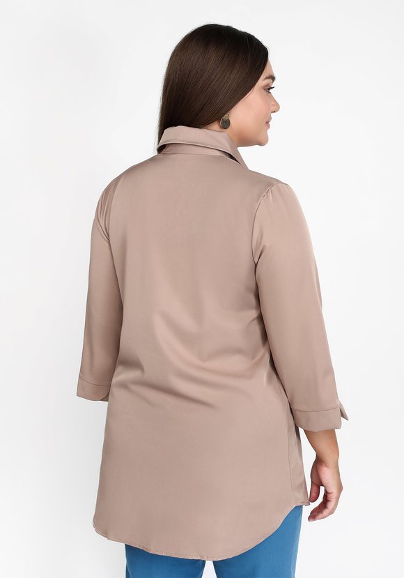 Блуза Приятная прогулка шир.  580, рис. 4