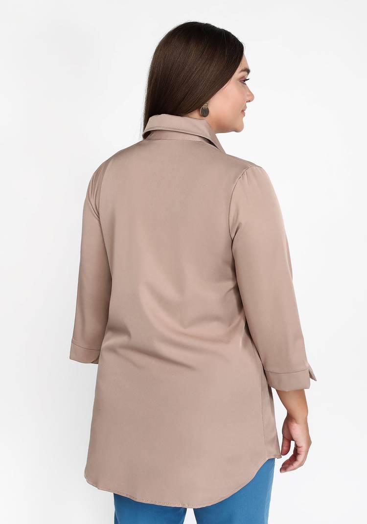 Блуза Приятная прогулка шир.  750, рис. 4