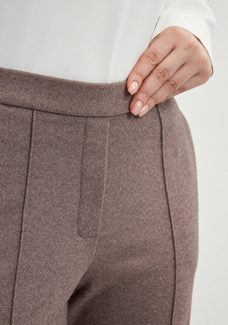 Брюки прямые трикотажныe шир.  750, рис. 12