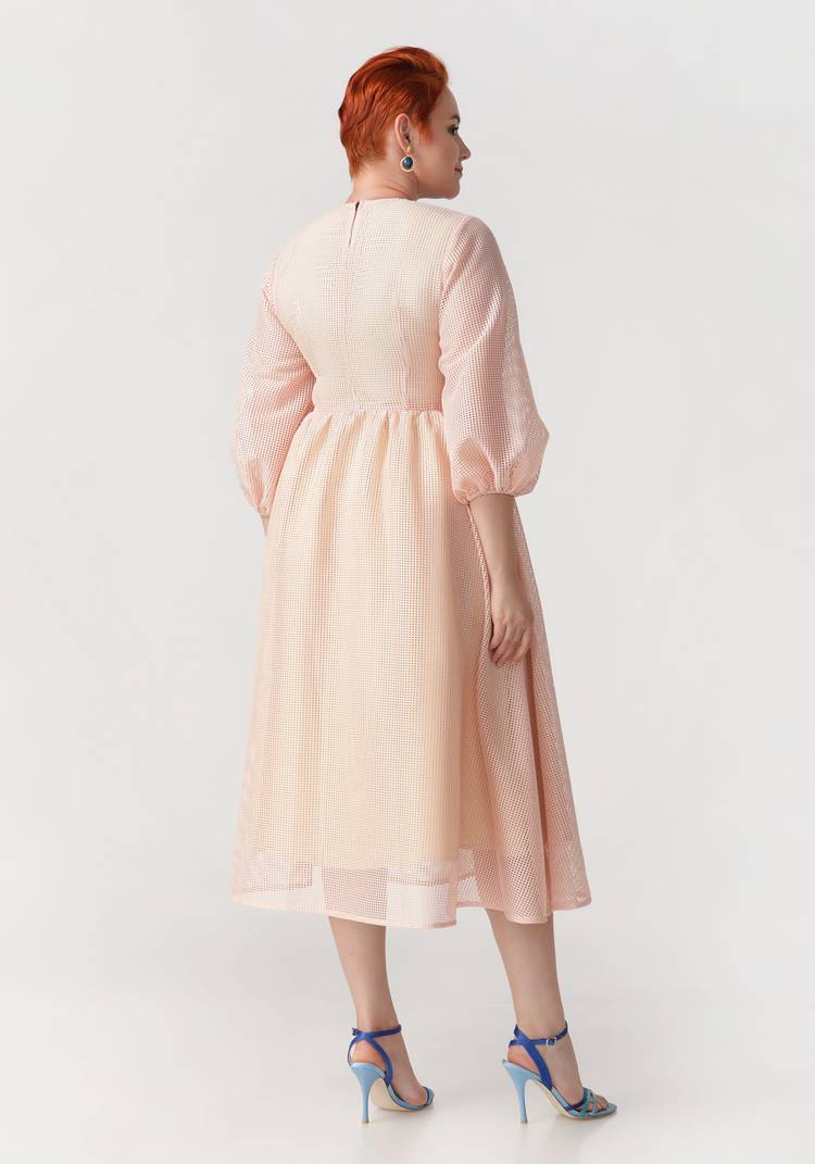 Платье с пышными рукавами шир.  750, рис. 6