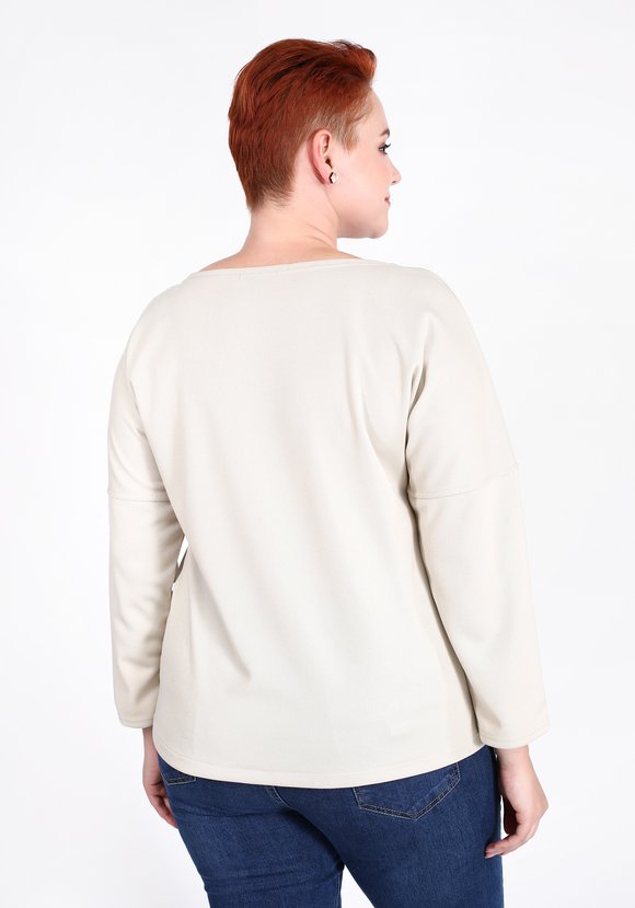 Блуза Интересный элемент шир.  580, рис. 2