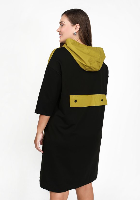 Платье Модное сочетание шир.  580, рис. 7