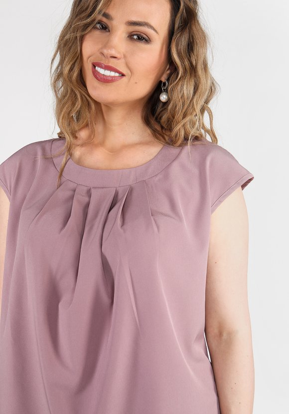 Блуза с декорированным элементом шир.  580, рис. 11