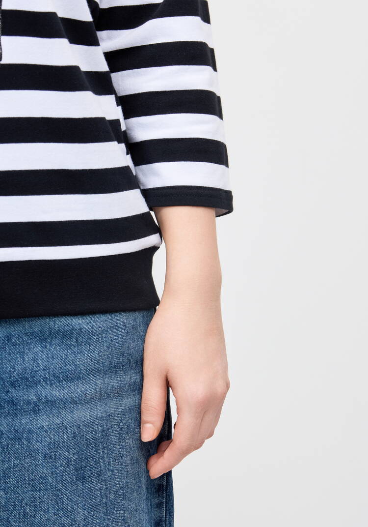 Свитшот в полоску Французский шарм шир.  750, рис. 11