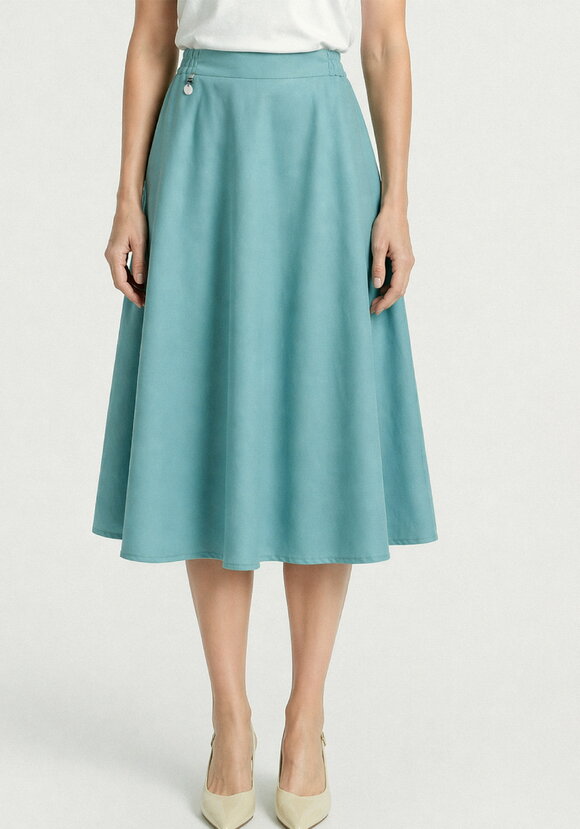 Юбка изо льна Хрупкая вечность шир.  580, рис. 4