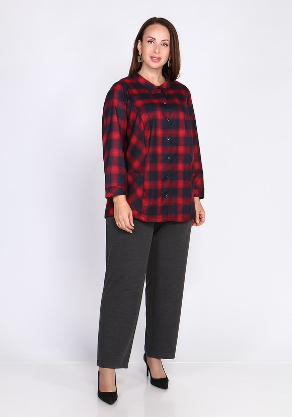 Рубашка прямого силуэта шир.  580, рис. 1