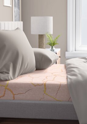 Простыня на резинке Кракелюр