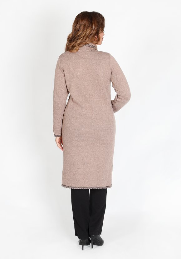 Пальто Алсутрикотажное с содержанием шерсти шир.  580, рис. 11