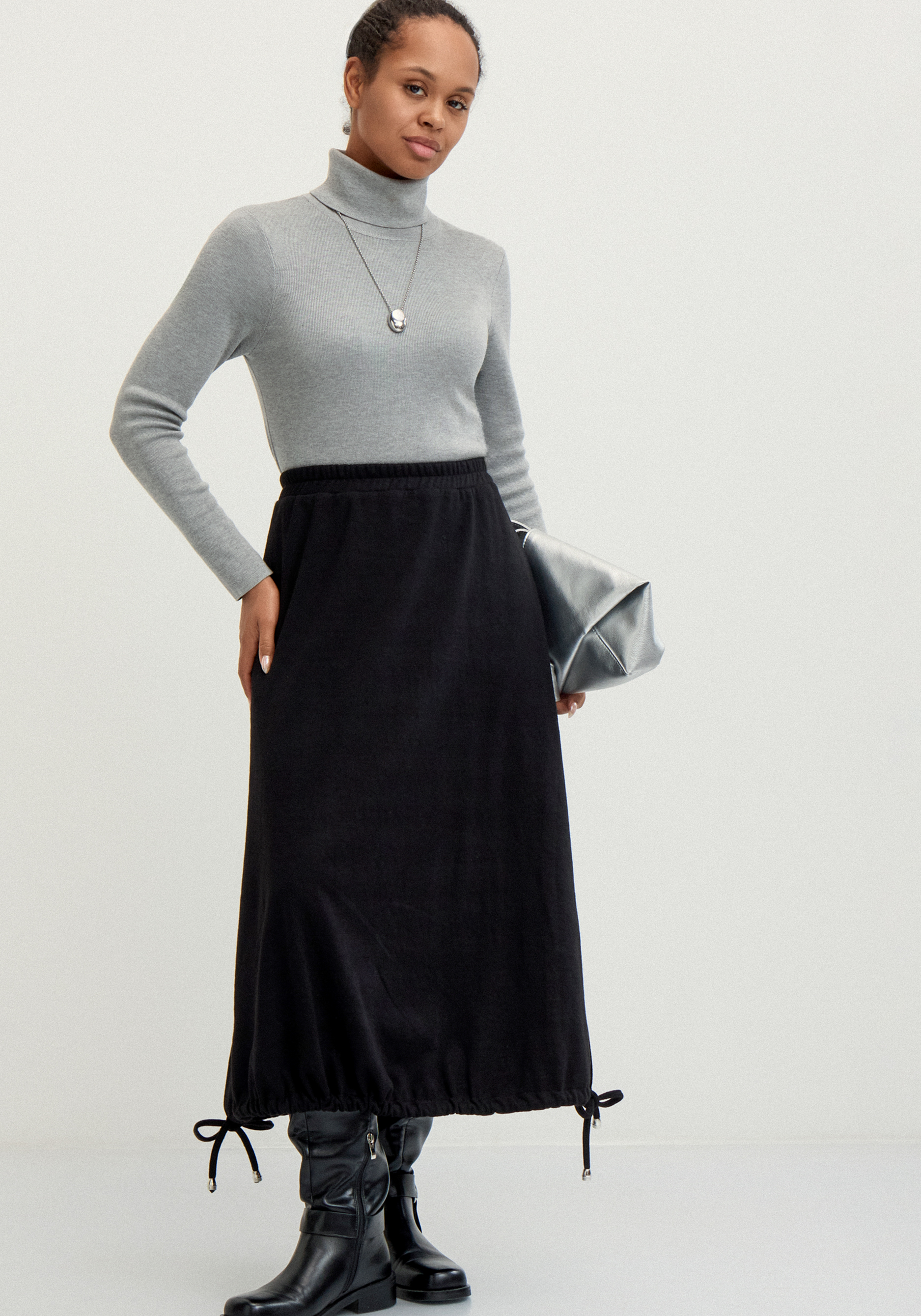 Юбка на кулиске по низу 3599₽