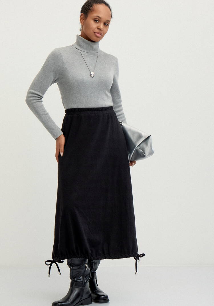 Юбка на кулиске по низу шир.  750, рис. 9