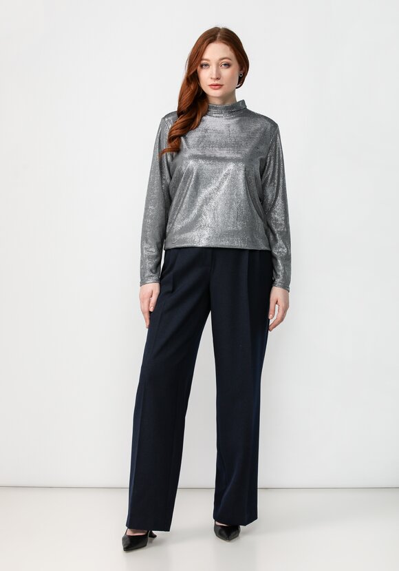 Водолазка с люрексом шир.  580, рис. 20