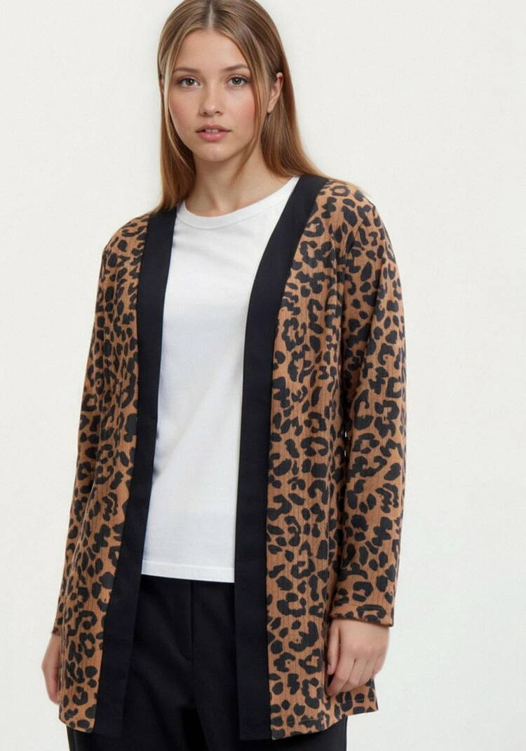 Кардиган с aнималистичным принтом шир.  750, рис. 18