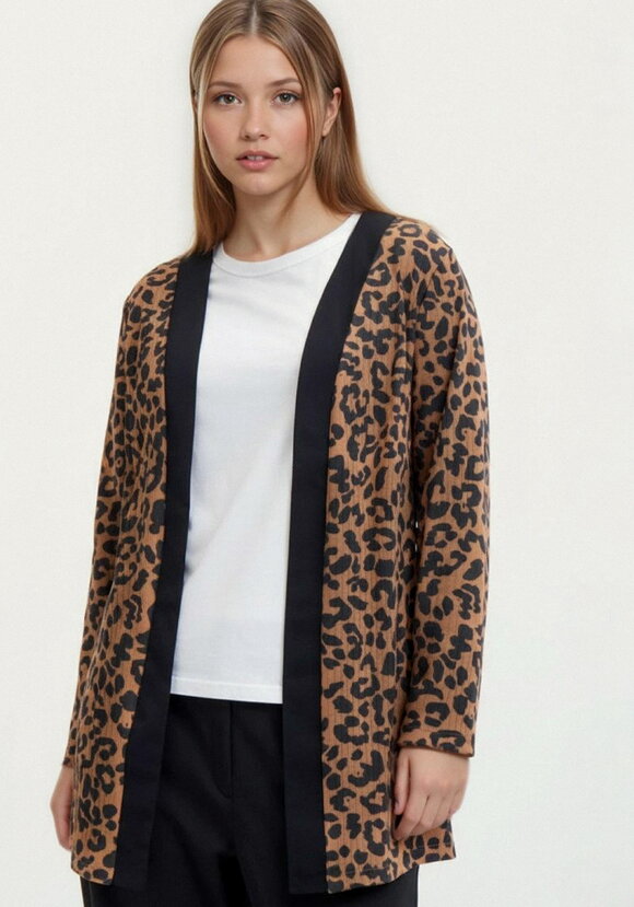 Кардиган с aнималистичным принтом шир.  580, рис. 18