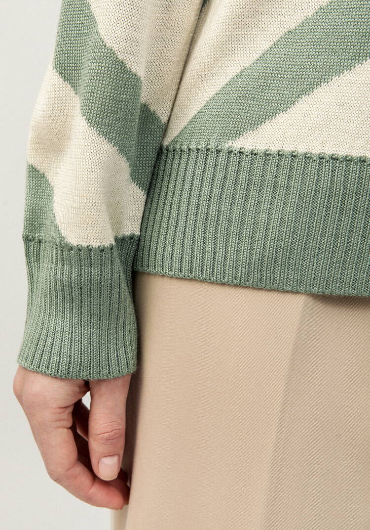 Джемпер с принтом зебра шир.  750, рис. 22