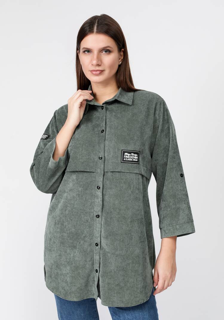 Рубашка вельветовая Гарсия шир.  750, рис. 26