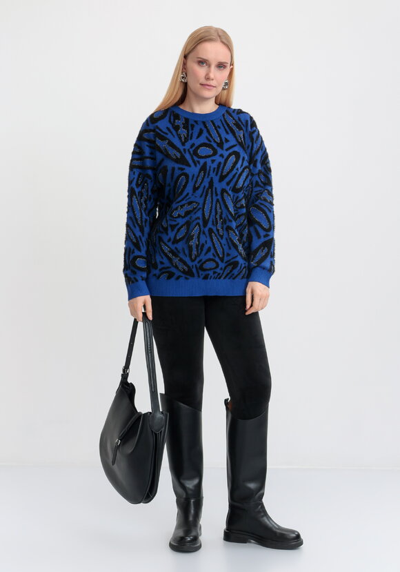 Свитер Теплый вечер шир.  580, рис. 8