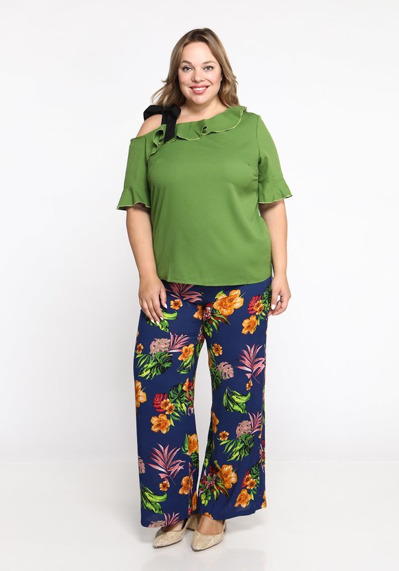 Блузка Дивный Уикенд шир.  580, рис. 1