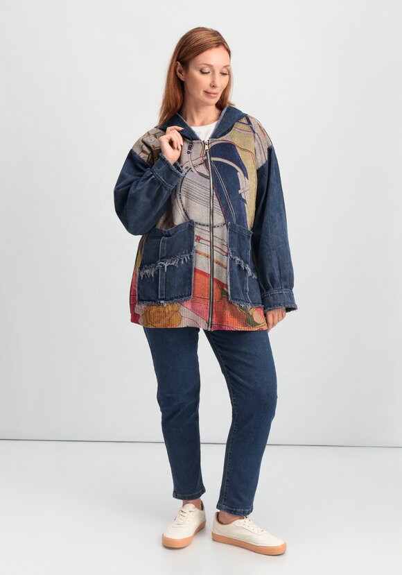 Джинсовая куртка Харпер шир.  580, рис. 2