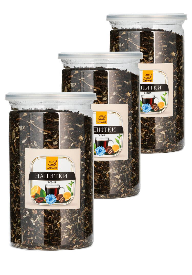 Чай Вкусно и полезно, набор из 3-х банок шир.  750, рис. 10