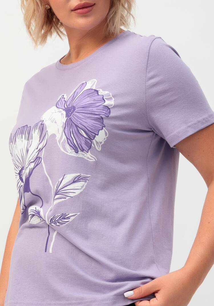 Костюм с принтом на футболке шир.  750, рис. 38