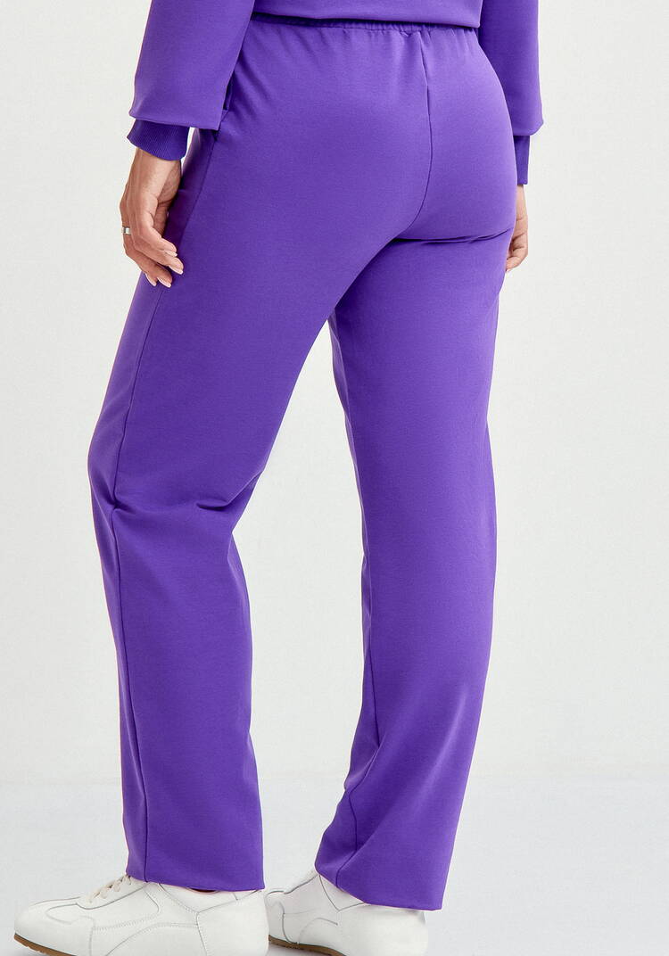 Костюм свитшот с принтом и брюки шир.  750, рис. 34