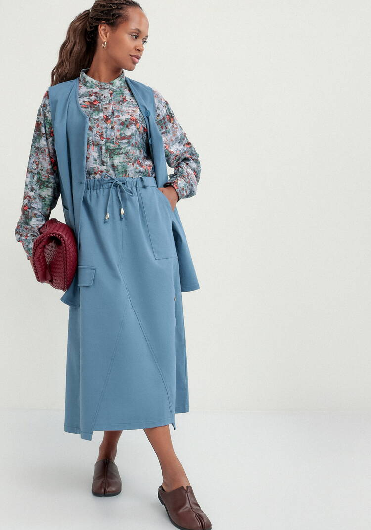 Юбка асимметричная на кулиске шир.  750, рис. 8