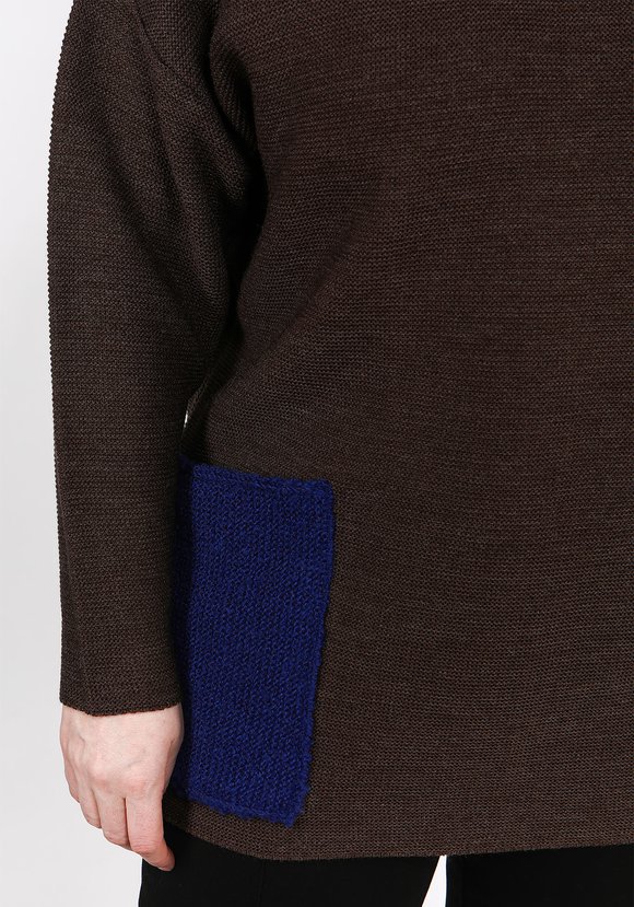 Джемпер Красивая история шир.  580, рис. 4