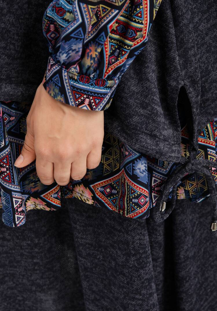 Жилет А-силуэта с кулиской по низу шир.  750, рис. 22