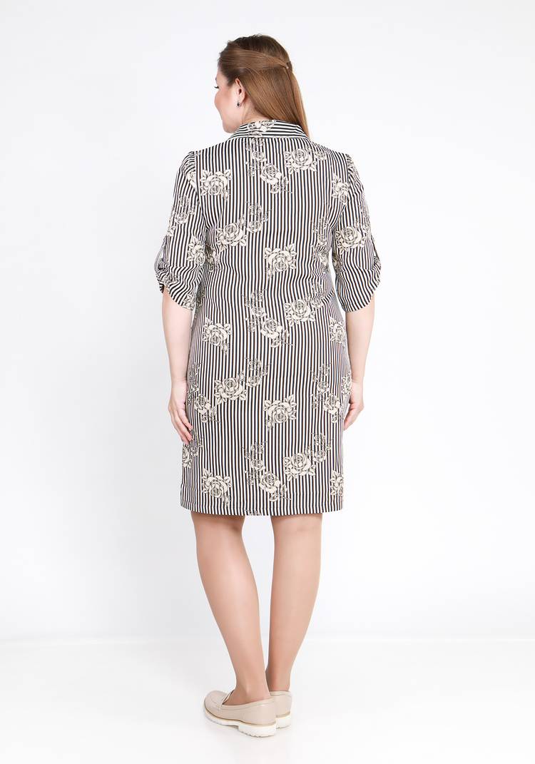 Платье Элегантность Розы шир.  750, рис. 3