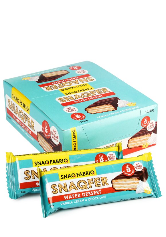 Вафельный батончик без сахара, 12 шт. шир.  580, рис. 1