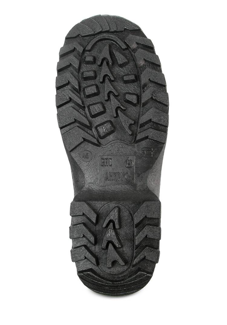 Ботинки мужские из овчины, черные шир.  750, рис. 5