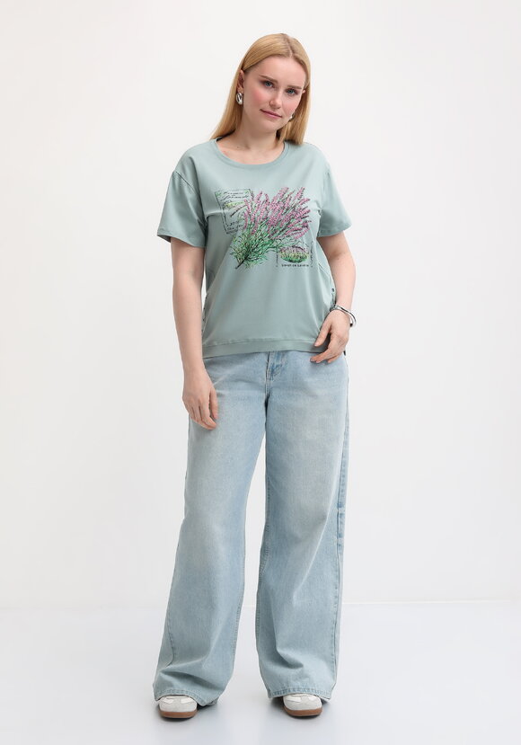 Футболка с вышивкой шир.  580, рис. 2