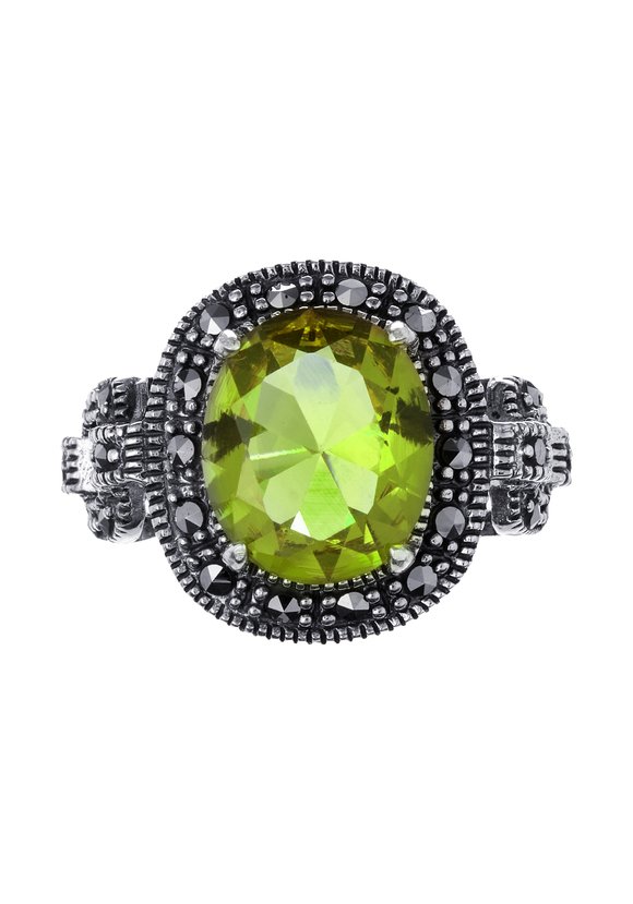 Серебряное кольцо  Луиза шир.  580, рис. 2