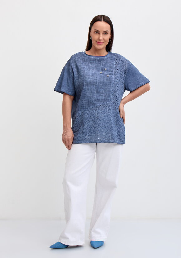 Блуза Инесса шир.  580, рис. 2