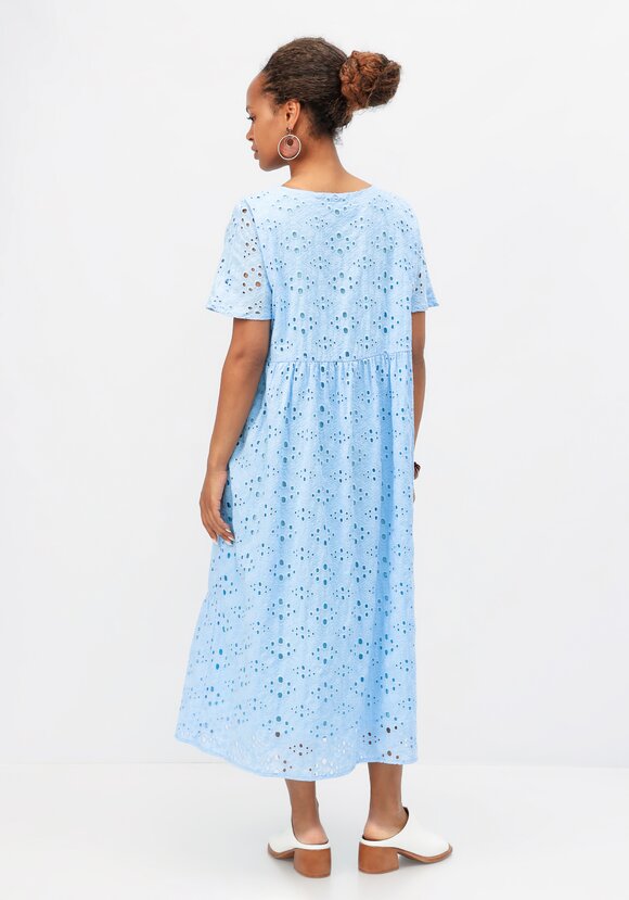 Платье ажурное с воланом шир.  580, рис. 3