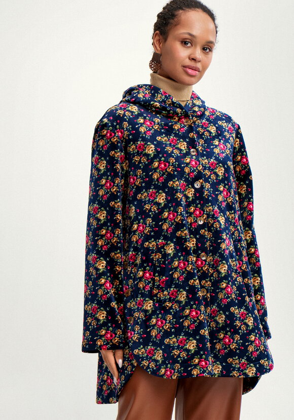 Кардиган с капюшоном с ворсом внутри шир.  580, рис. 4