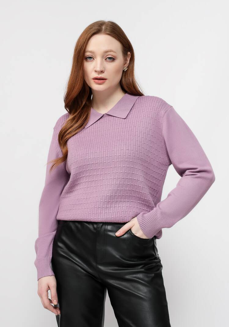 Джемпер-поло Алетта шир.  750, рис. 21