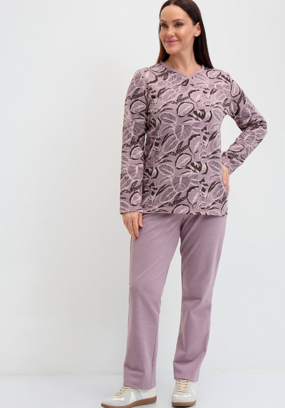 Пижама утеплённая с начёсом шир.  580, рис. 1