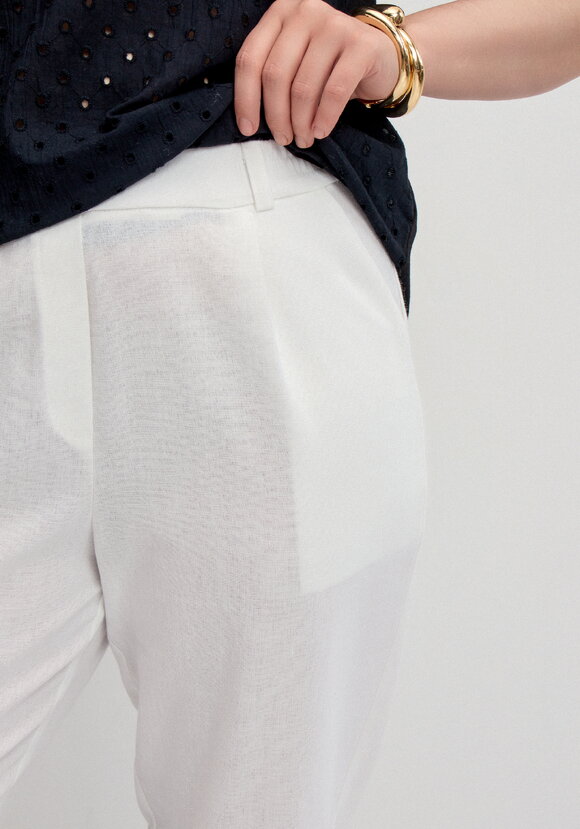 Брюки изо льна длиной 7/8 шир.  580, рис. 13