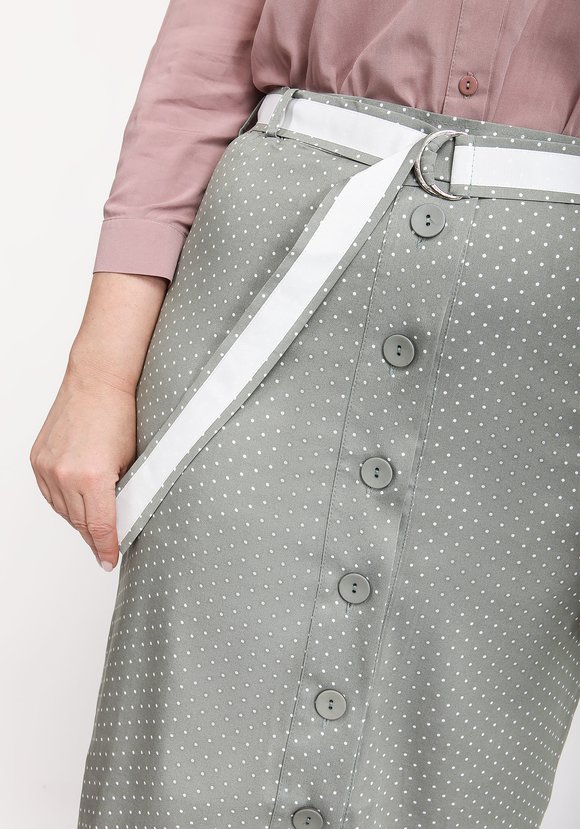 Юбка прямого силуэта на пуговицах шир.  580, рис. 8