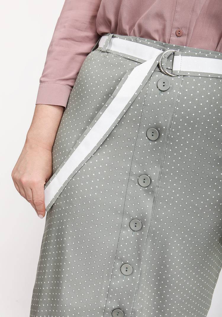 Юбка прямого силуэта на пуговицах шир.  750, рис. 8