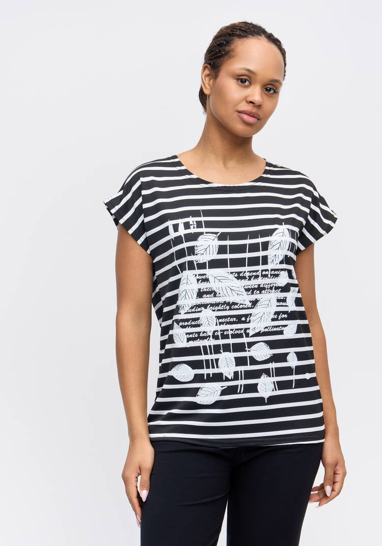 Футболка с принтом Оливия шир.  750, рис. 4