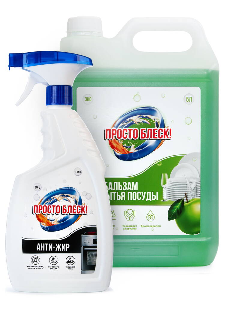 Гель для мытья посуды, 5 л+подарок Антижир шир.  750, рис. 7