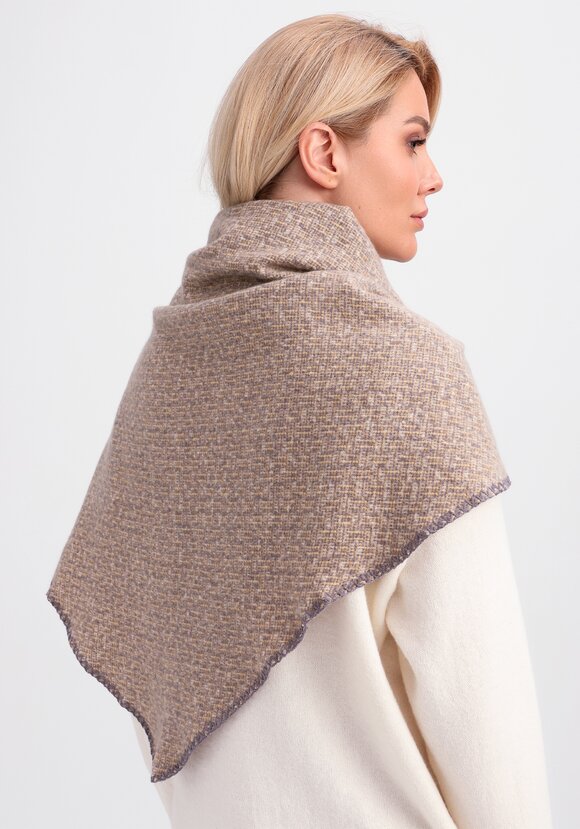 Платок согревающий из кашемира и шерсти шир.  580, рис. 8