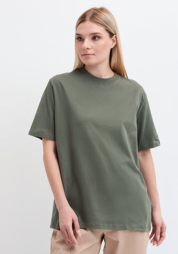 Футболка базовая хлопковая шир.  580, рис. 21