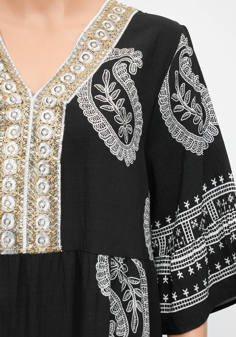 Платье Зачарованный взгляд шир.  750, рис. 10